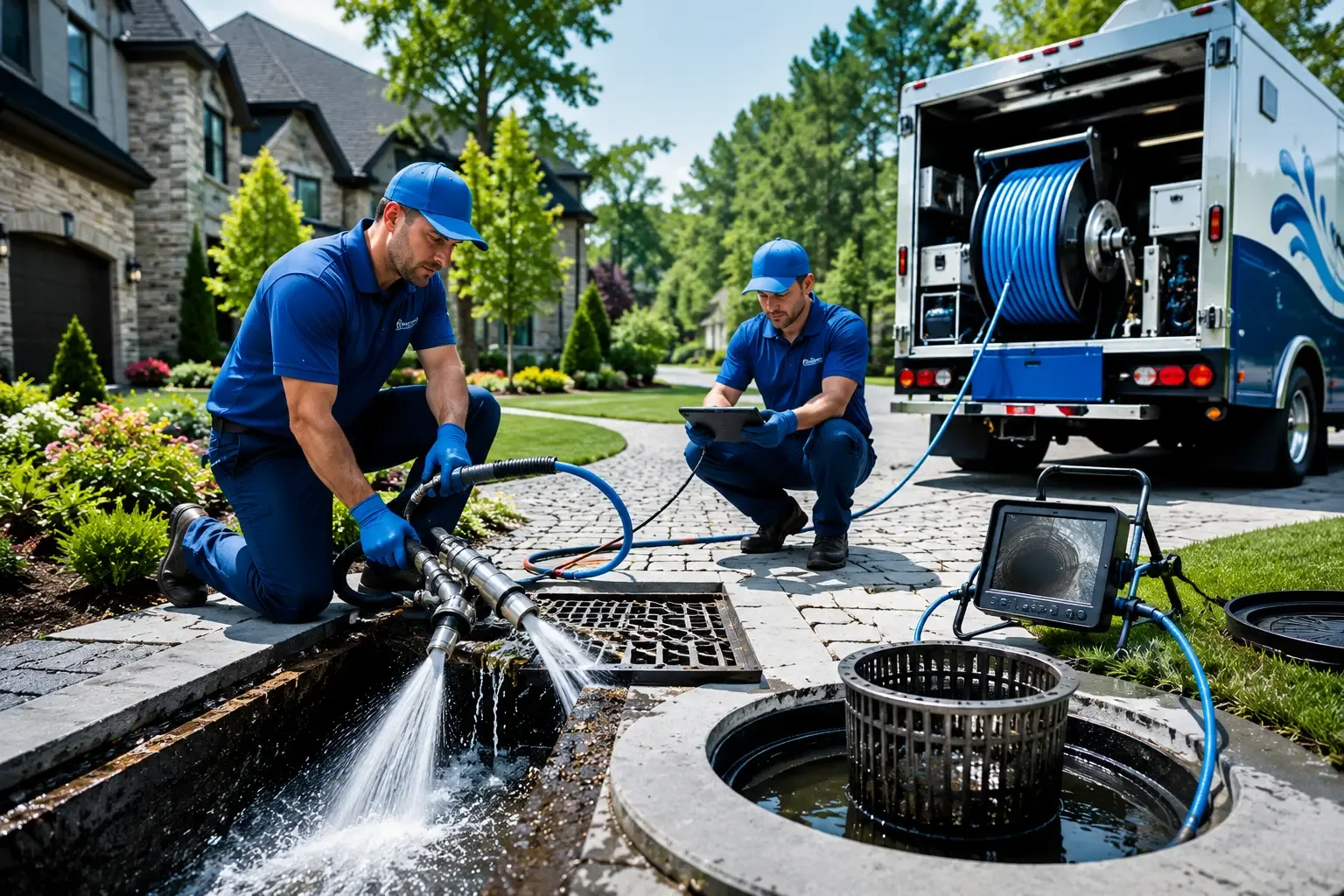 Local outdoor drain cleaning professionals in Hamden, CT