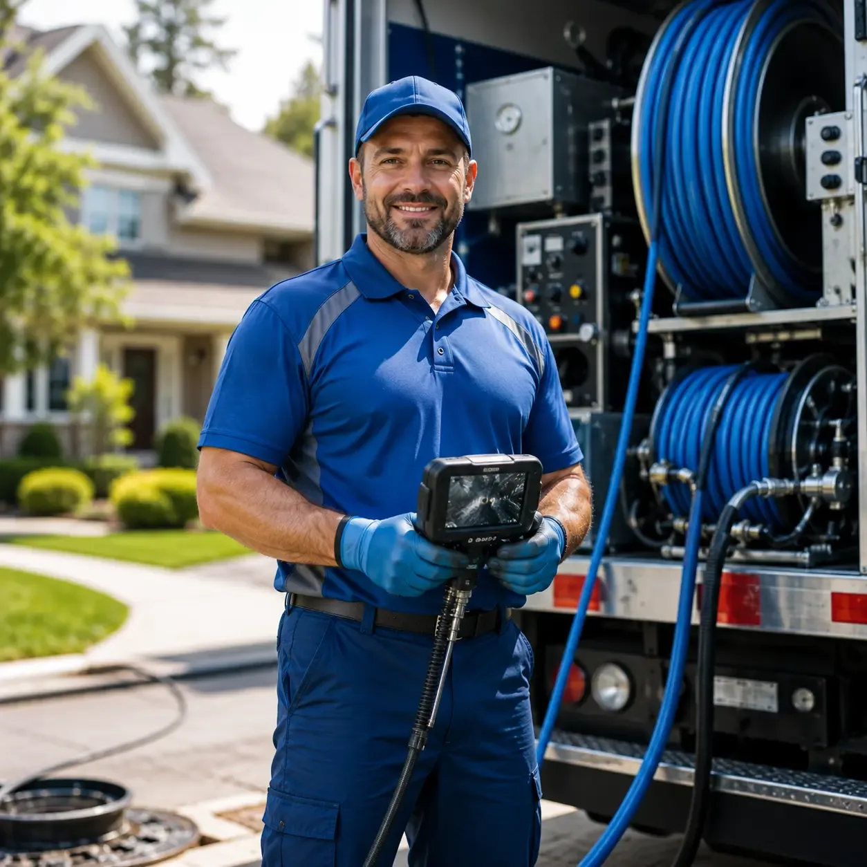 Local outdoor drain cleaning specialists in Hamden, CT